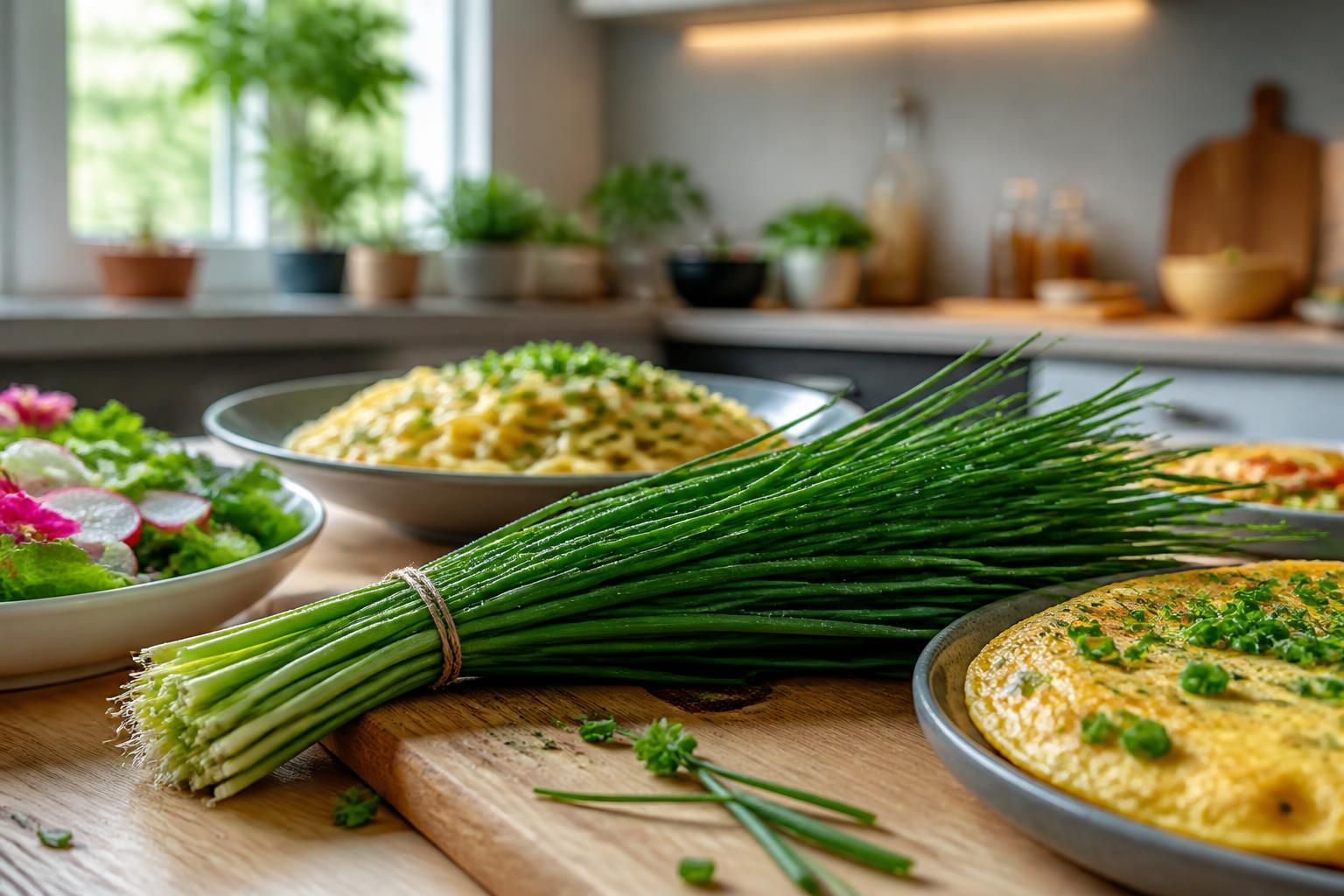découvrez comment la ciboulette peut transformer vos plats quotidiens en recettes savoureuses et raffinées grâce à ses saveurs uniques et fraîches. découvrez comment la ciboulette peut transformer vos plats quotidiens en recettes savoureuses et raffinées grâce à ses saveurs uniques et fraîches.