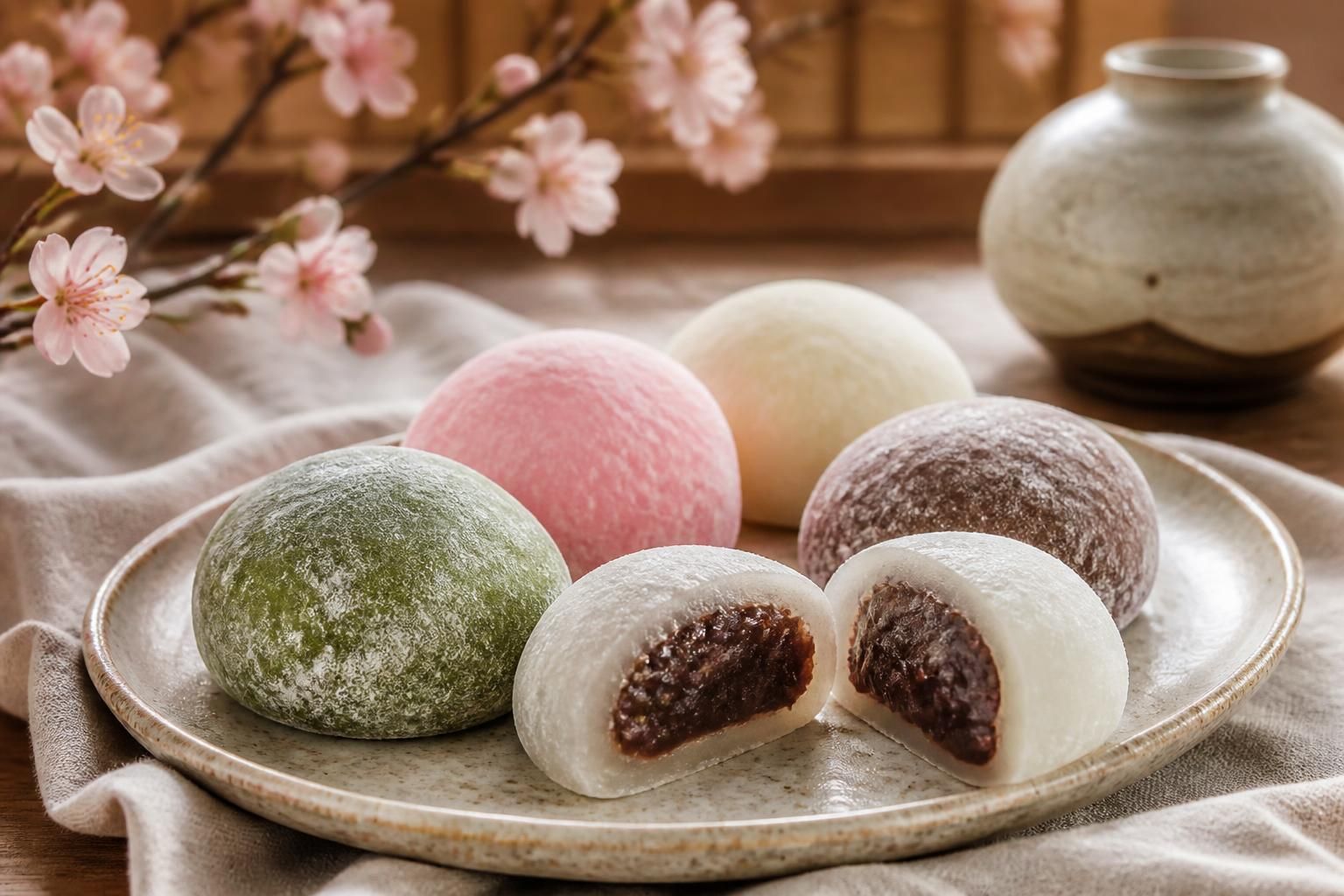 découvrez le mochi, cette douceur japonaise irrésistible qui conquiert le cœur des gourmands avec sa texture moelleuse et son goût unique. découvrez le mochi, cette douceur japonaise irrésistible qui conquiert le cœur des gourmands avec sa texture moelleuse et son goût unique.