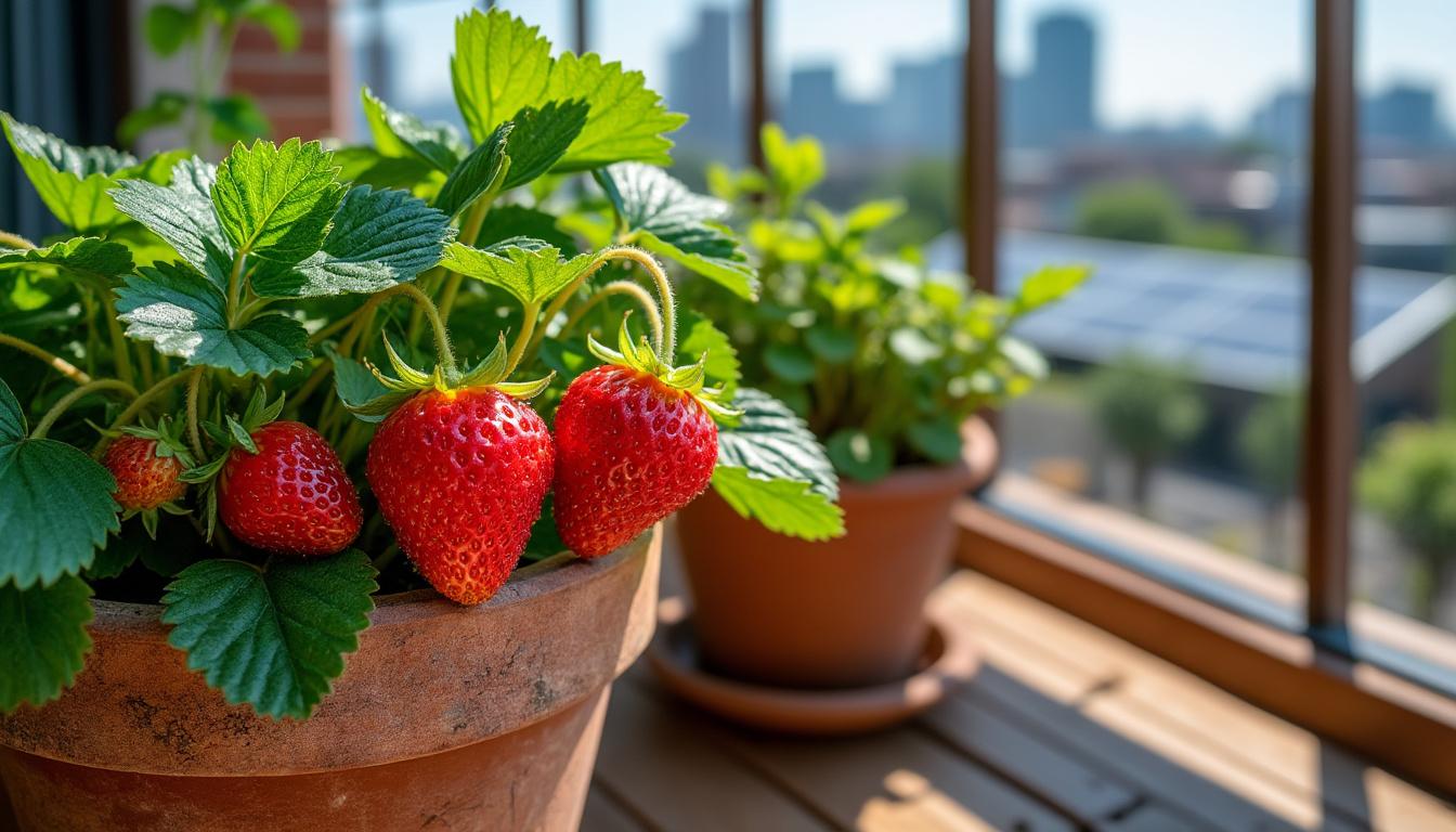 dĂ©couvrez nos conseils pratiques pour cultiver des fraises en pot et profiter d'une rĂ©colte abondante toute l'annĂ©e, mĂȘme dans les petits espaces.