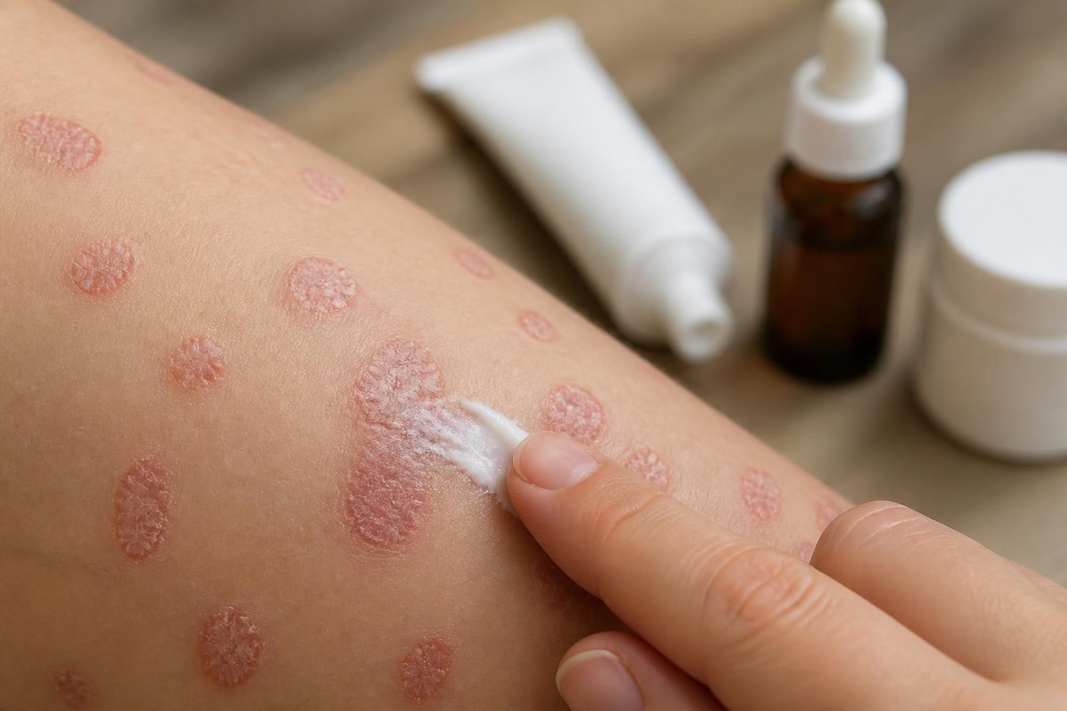 découvrez comment reconnaître le psoriasis en gouttes, une forme spécifique du psoriasis, et explorez les traitements adaptés pour mieux gérer cette affection cutanée. découvrez comment reconnaître le psoriasis en gouttes, une forme spécifique du psoriasis, et explorez les traitements adaptés pour mieux gérer cette affection cutanée.