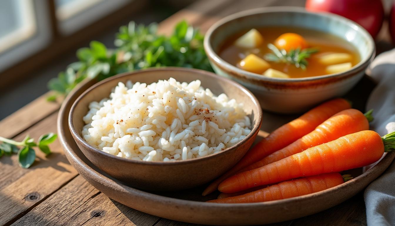 Diarrhée chez l'adulte : que manger pour récupérer rapidement ? 2 découvrez les aliments recommandés pour soulager la diarrhée chez l'adulte et favoriser une récupération rapide et efficace.