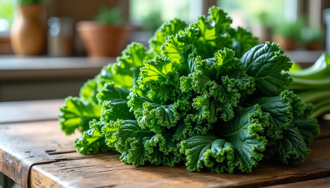 explorez nos recettes faciles et délicieuses à base de chou kale, parfaites pour des repas sains et savoureux au quotidien.