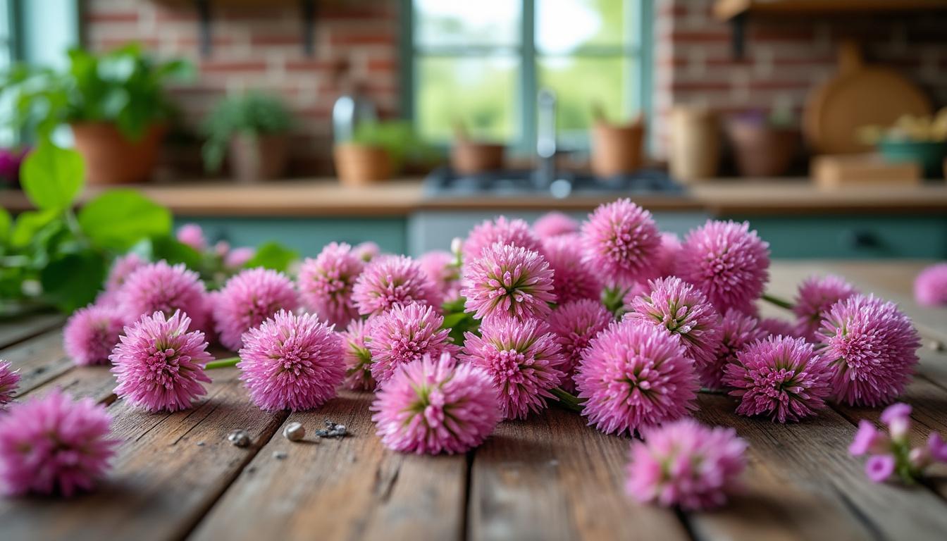 découvrez les bienfaits insoupçonnés de la fleur de trèfle pour votre santé, ses propriétés médicinales et conseils d'utilisation pour un bien-être naturel.