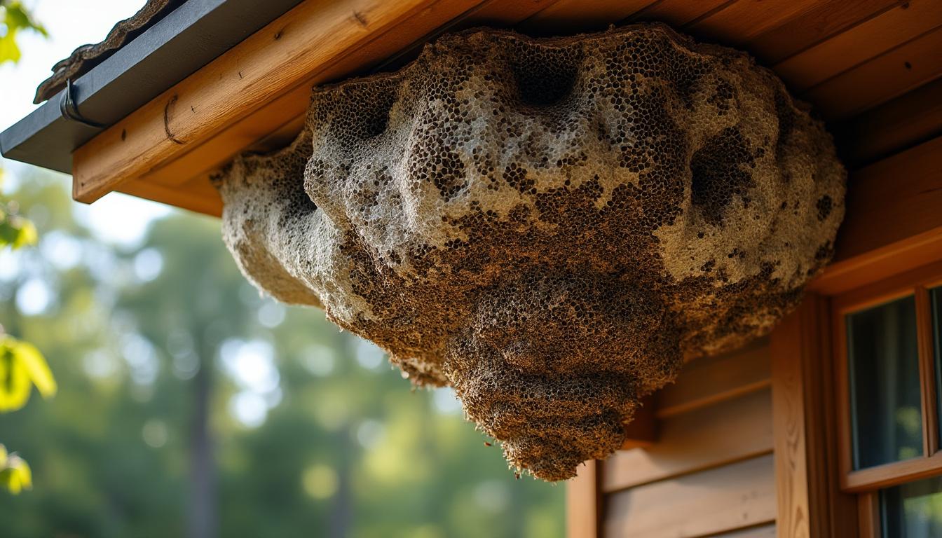 Nid de guêpes : comment sécuriser votre maison rapidement et efficacement ? 2 découvrez nos conseils pratiques pour sécuriser rapidement et efficacement votre maison contre les nids de guêpes, protégeant ainsi votre famille et votre habitat.