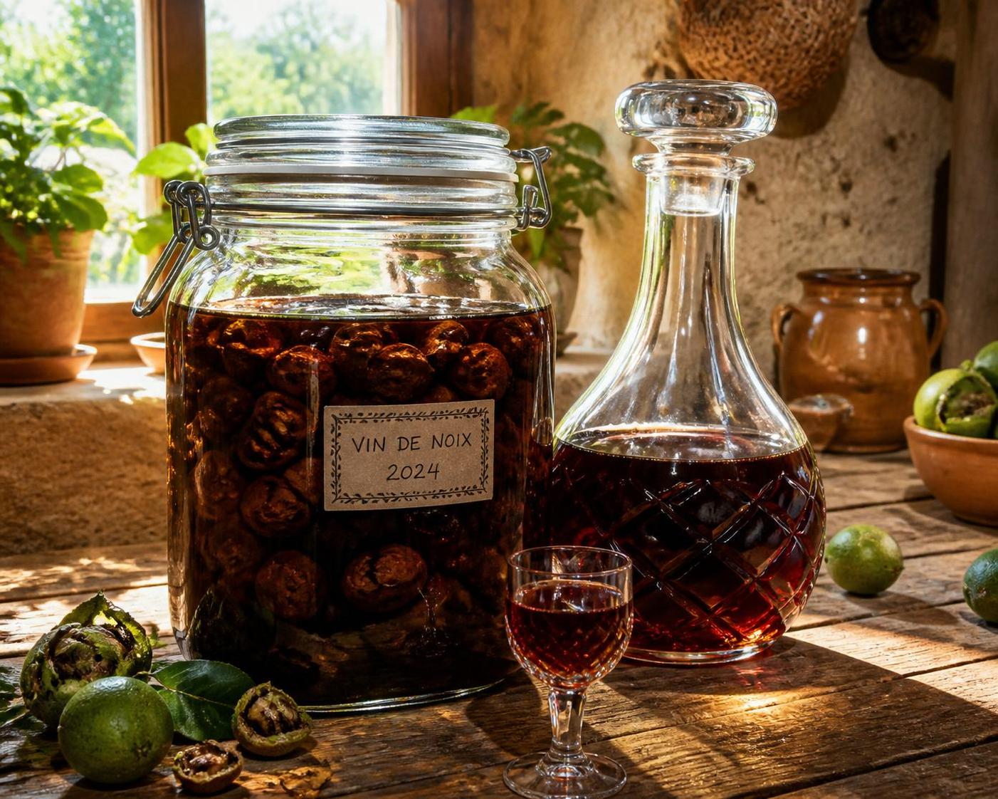 découvrez nos astuces pour sublimer vos apéritifs naturellement avec le vin de noix, une boisson traditionnelle aux saveurs riches et authentiques.