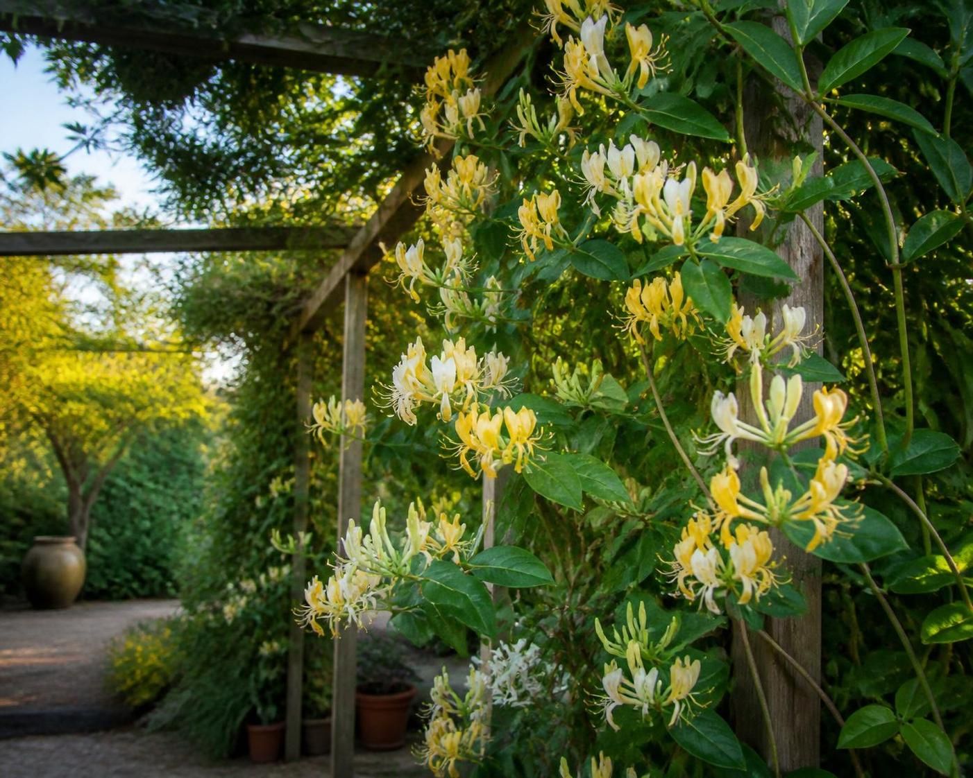 Chevrefeuille : découvrez ses secrets pour un jardin parfumé toute l’année 2 découvrez les secrets du chèvrefeuille pour un jardin parfumé toute l’année. conseils de plantation, entretien et variétés idéales pour une floraison abondante et un parfum envoûtant.