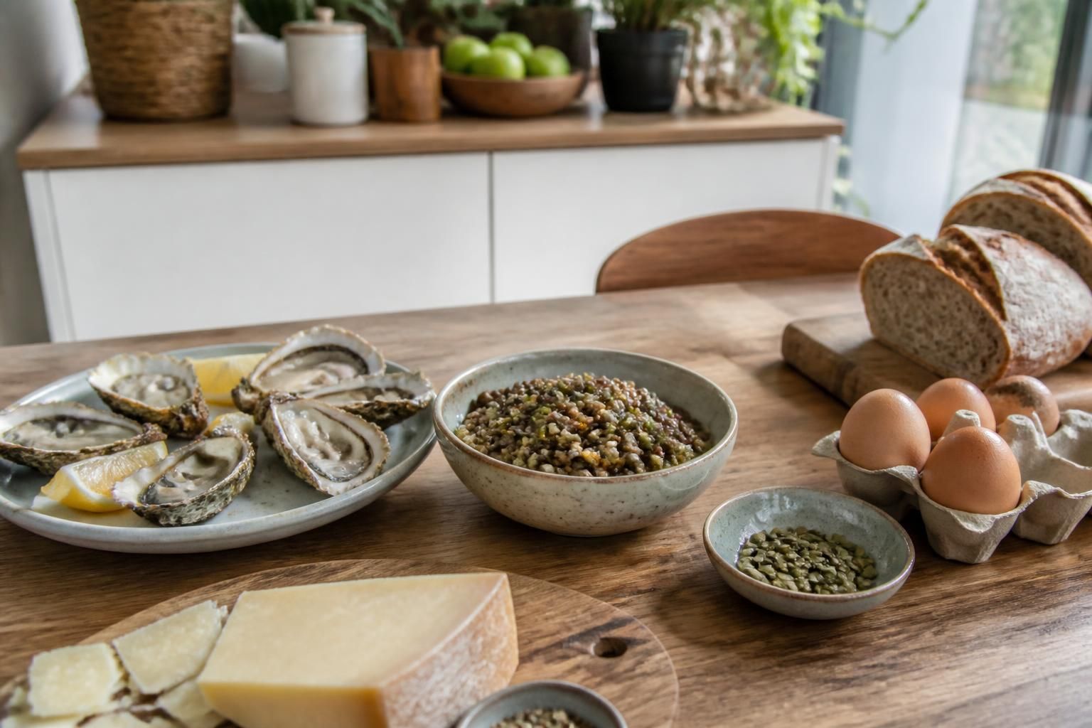 Zinc : les bienfaits méconnus de ce minéral et comment couvrir ses besoins chaque jour 2 découvrez les bienfaits méconnus du zinc, un minéral essentiel pour la santé, et apprenez comment couvrir vos besoins quotidiens facilement.